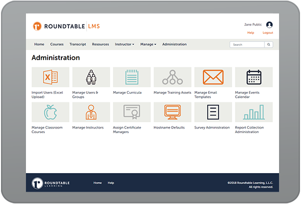 Roundtable Learning Lms Review From Lms Org Free Demo Available Roundtable Learning Lms Review From Lms Org Free Demo Available